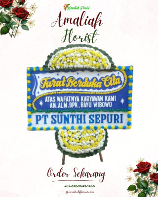Papan Bunga Duka di Padangsidimpuan Batunadua