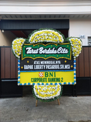Papan Bunga Duka di Padangsidimpuan Batunadua