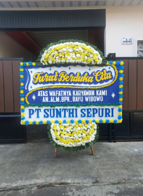 Papan Bunga Duka di Padangsidimpuan Batunadua