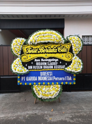 Papan Bunga Duka di Padangsidimpuan Batunadua