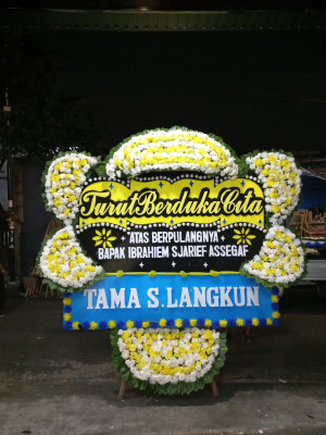 Papan Bunga Duka di Padangsidimpuan Batunadua