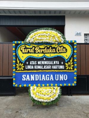 Papan Bunga Duka di Padangsidimpuan Batunadua