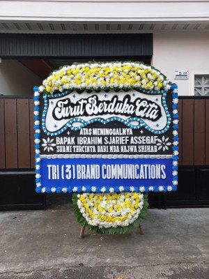 Papan Bunga Duka di Padangsidimpuan Batunadua